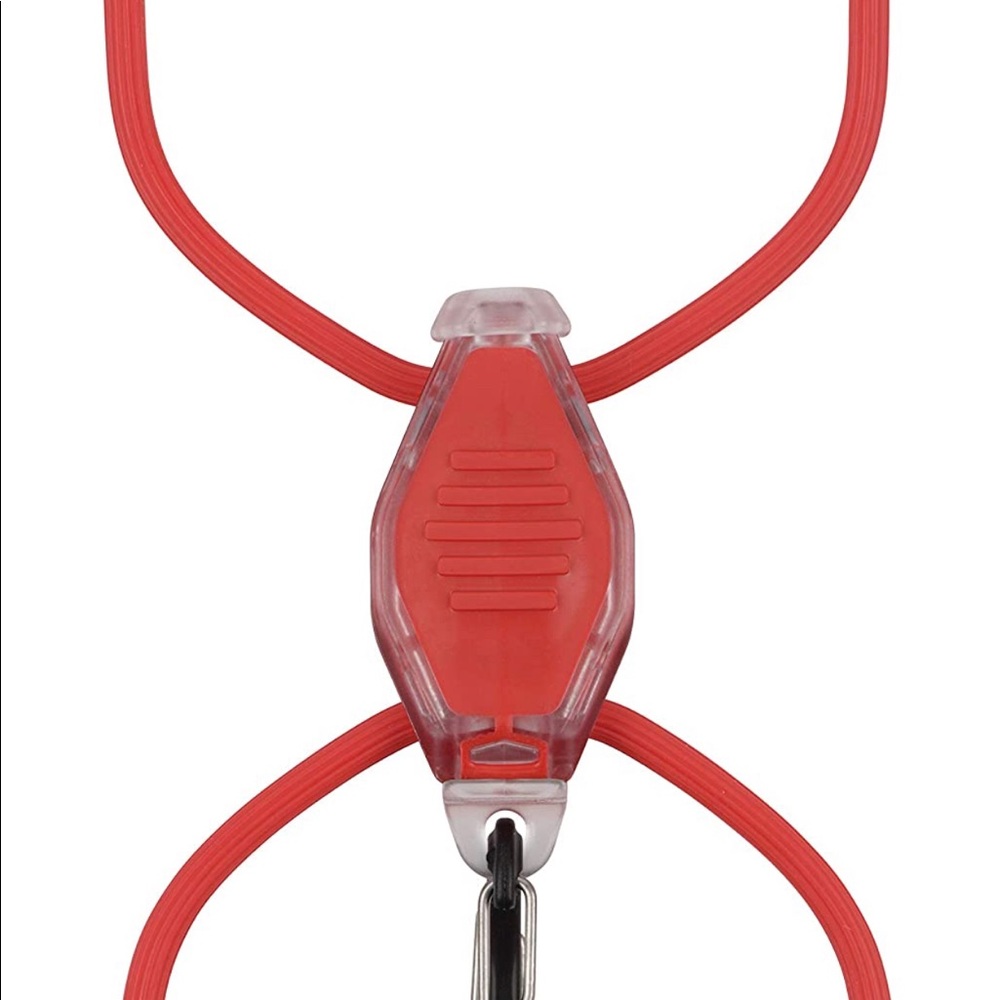 Nite Ize BugLit Micro Flashlight - Red + Black With White LED - Picture 4 of 10